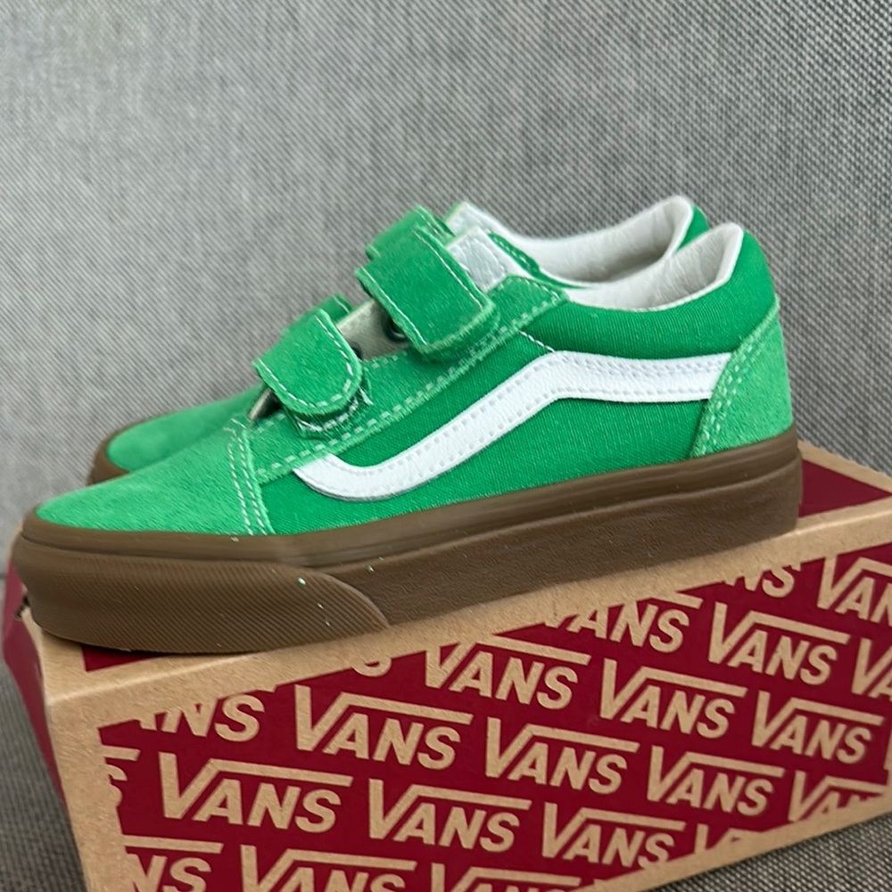 Vans Kids Green Sneakers